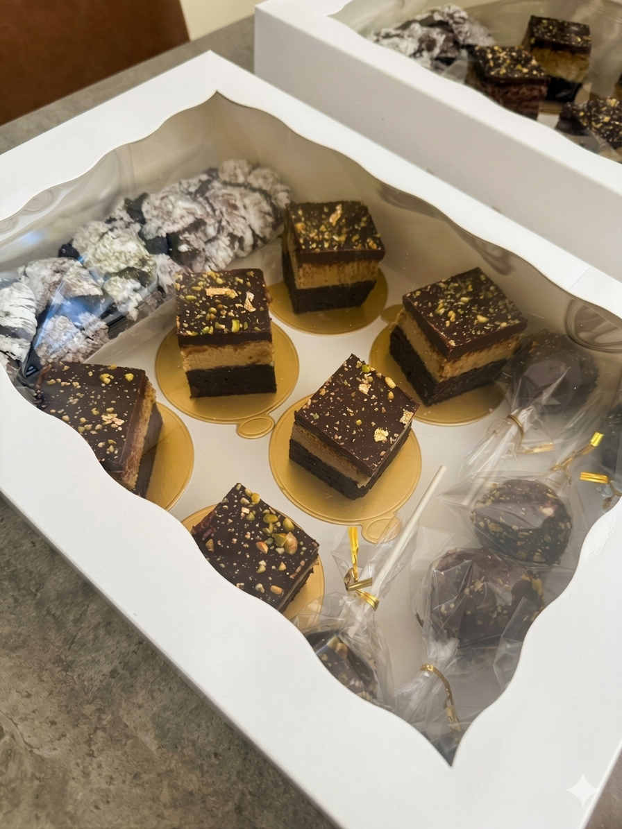 The Golden Selection: Ultimate Chocolate & Pistachio Gift Box
